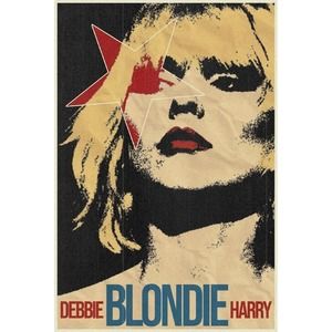 Debbie Blondie Harry Vintage Music Poster